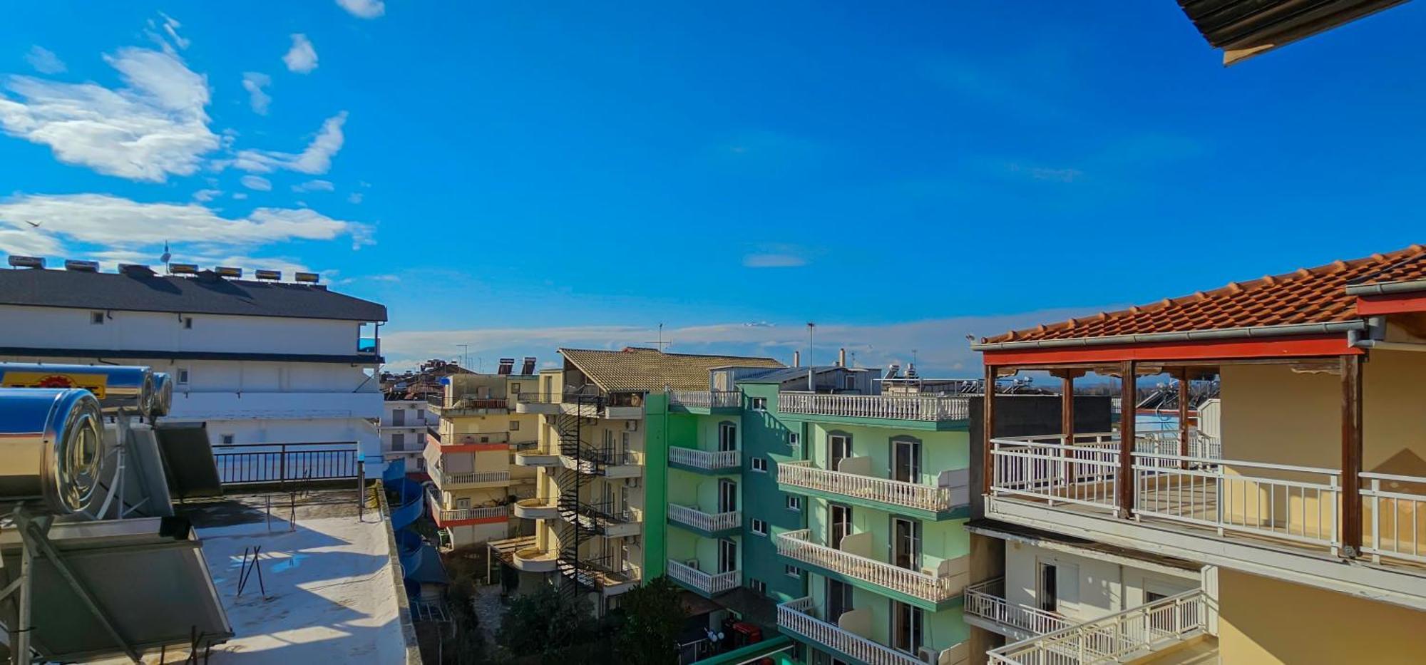 Chariclia Hotel Paralía Buitenkant foto