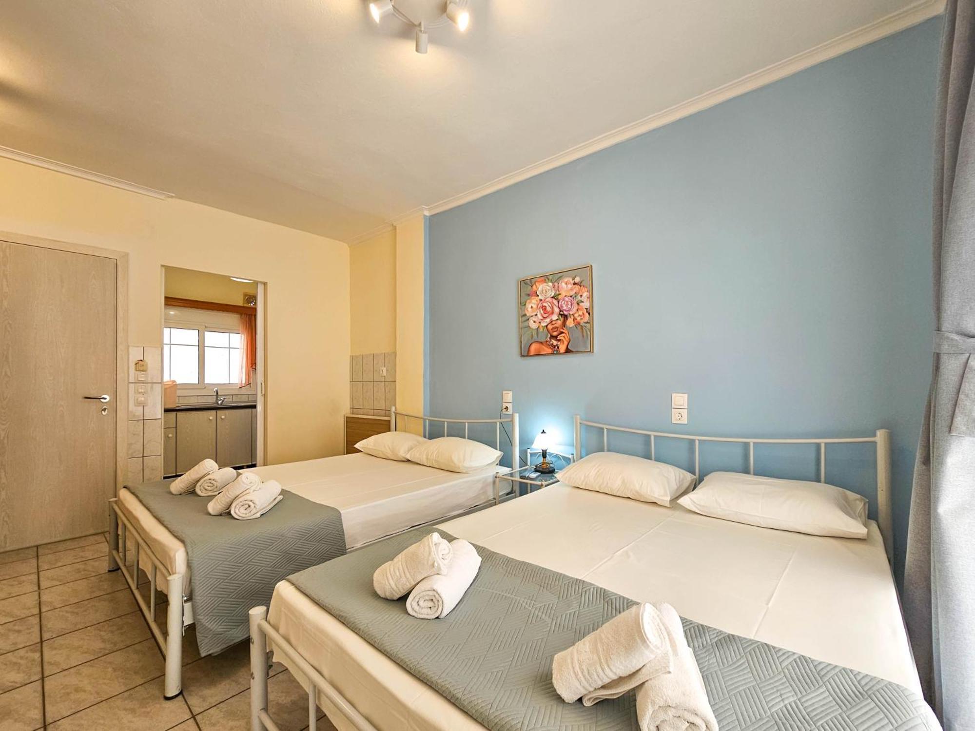 Chariclia Hotel Paralía Buitenkant foto